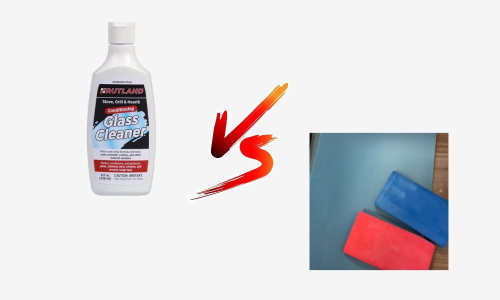 Cleaning Cream VS Sandpaper Sponge